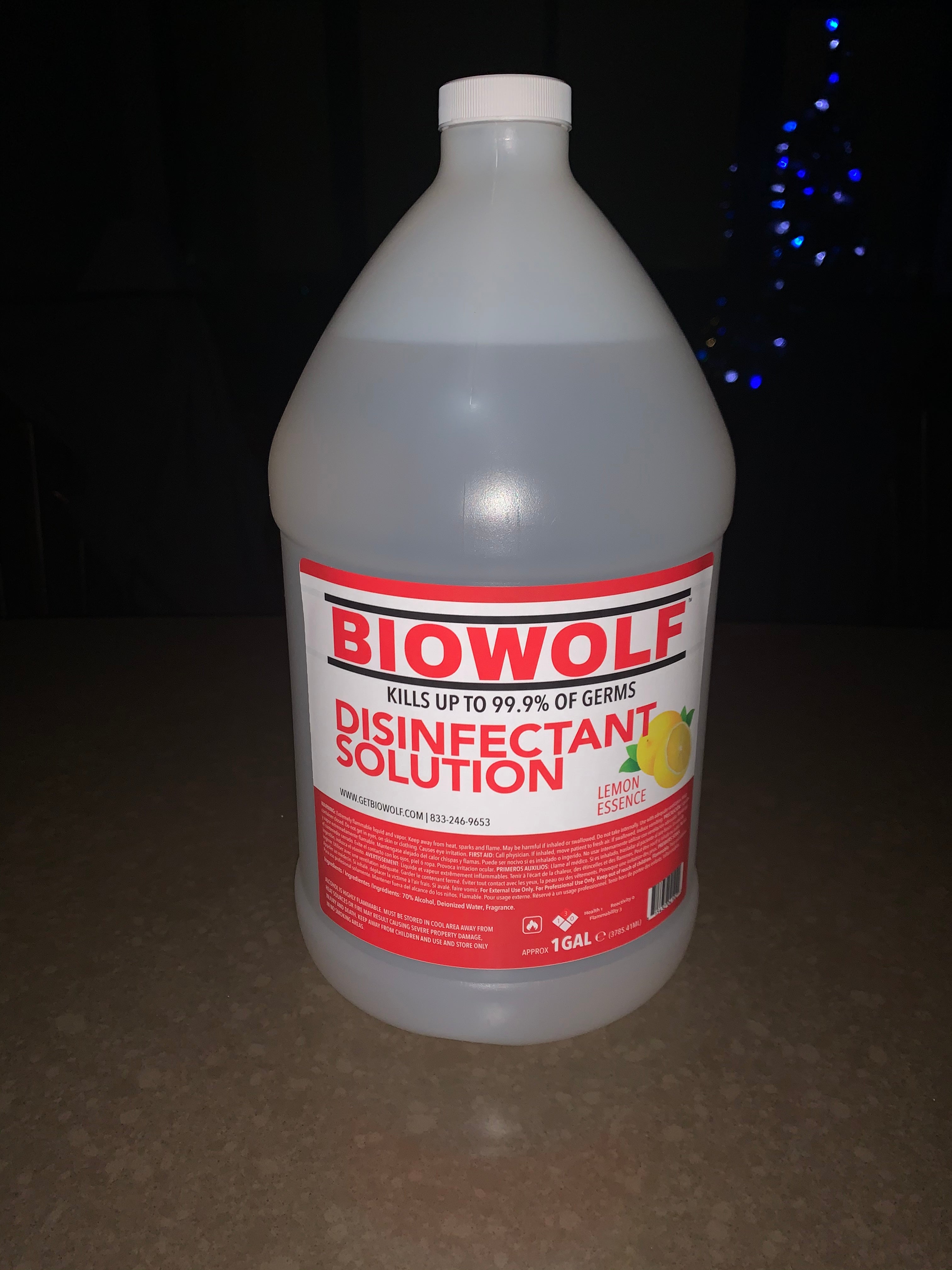 Lemon Essence Disinfectant Solution