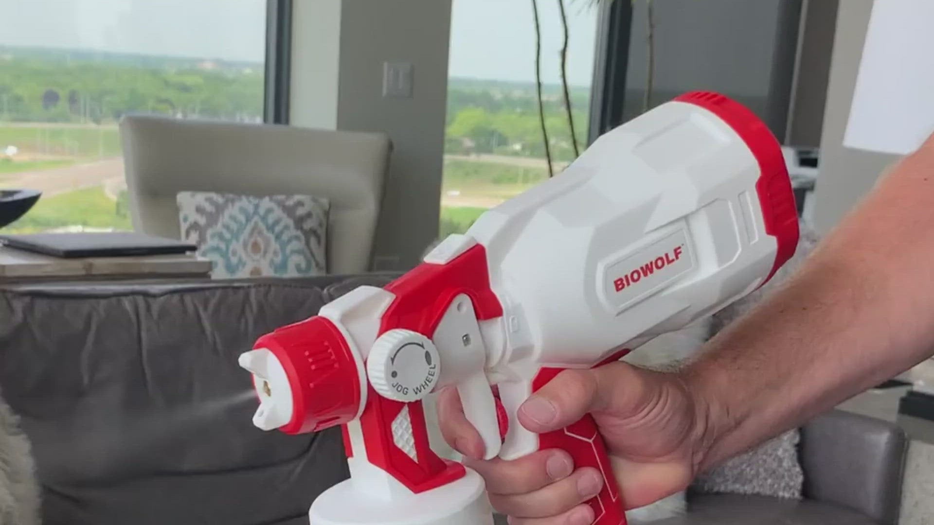 Pulverizador desinfectante BIOWOLF